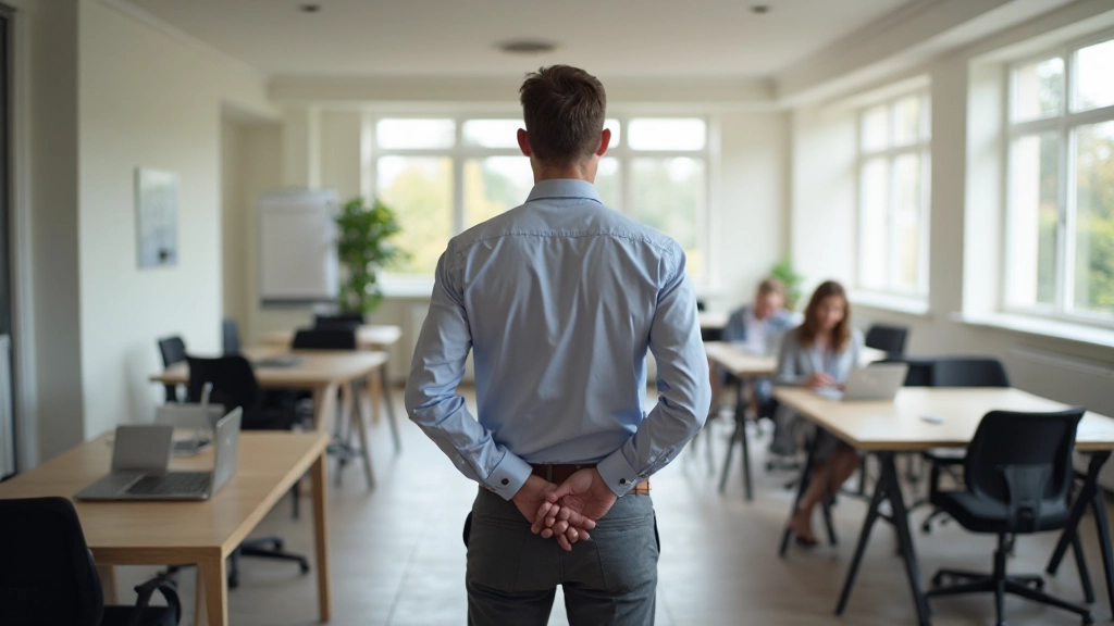 Modern trainingsruimte met professionele setup voor communicatietraining