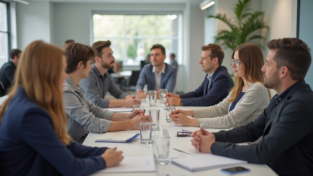 Interactieve trainingssessie met professionals